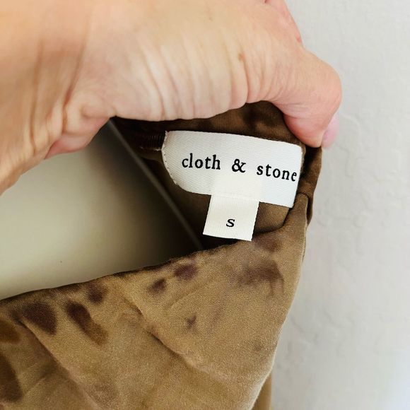 COPY - NWOT  Cloth & Stone midi fall skirt sold out ombré midi skirt size XS - Picture 3 of 3